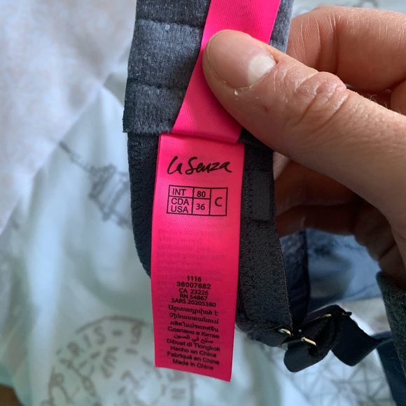 Beautiful purple grey bra - Picture 3 of 3